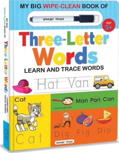 My Big Wipe And Clean Book of Three Letter Words