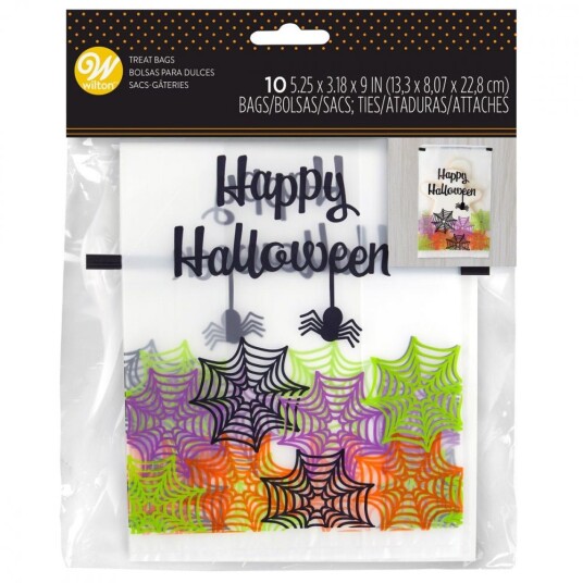 Wilton Gaveposer Med Klips Happy Halloween Pk/10 