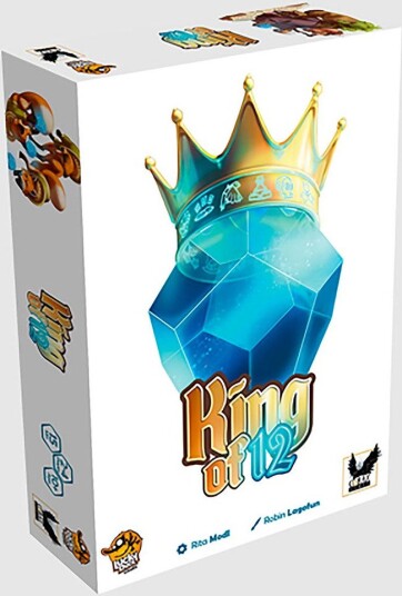 Lucky Duck Games King of 12 Brettspill Lucky Duck Games King of 12 Brettspill