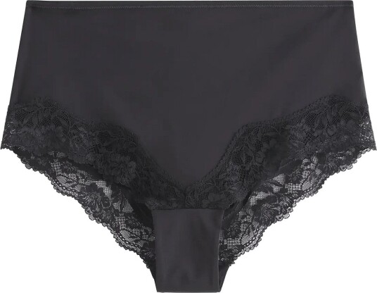 Lindex Briefs With High Waist BLACK M