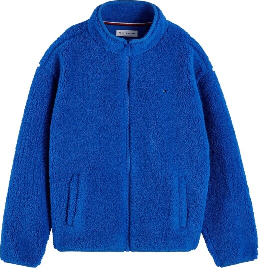 Tommy Hilfiger Flag Full Zip Sweatshirt Blue 164