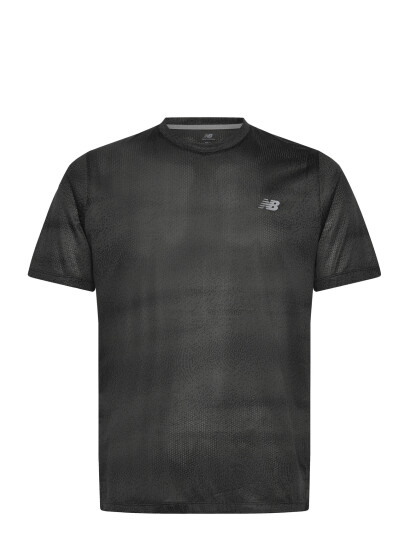 New Balance Athletics Printed T Shirt Black XXL New Balance Athletics Printed T Shirt Black XXL