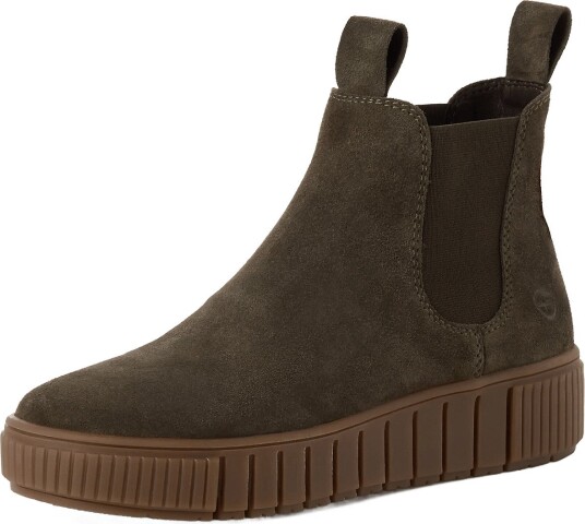 Tamaris Women Boots OLIVE SUEDE 36