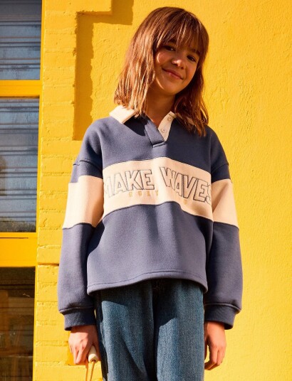Roxy Iconic Waves Navy 140 Roxy Iconic Waves Navy 140