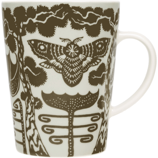 Iittala Taika Krus 40 cl Sort / Hvit Iittala Taika Krus 40 cl Sort / Hvit