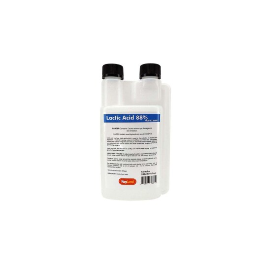 Kegland Lactic Acid 88%   pH Adjuster 500ml melkesyre