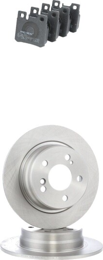 Bremseskiver og -klosser RIDEX 3405B2444