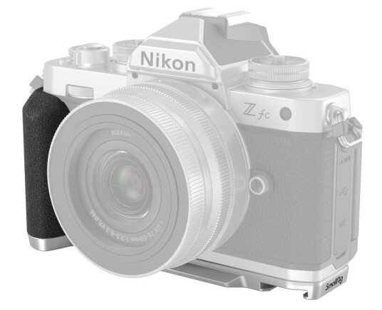 SmallRig 3480 L-Shape Grip for Nikon Z fc - Sølv med Arca Swiss Feste SmallRig 3480 L-Shape Grip for Nikon Z fc - Sølv med Arca Swiss Feste