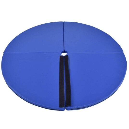 Pole dance beskyttelsesmatte pole dance matte fallmatte crash matte blå