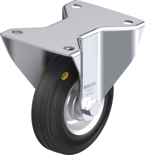 Blickle 263111 Bk-Rd 125R-3 Fast Hjul 125 Mm Hjuldiameter Bæreevne (Maks.) 120 Kg 1 Stk