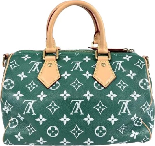 Louis Vuitton Vintage Dame Pre owned Grønn ONE SIZE,