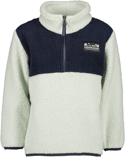 Didriksons Kids' Gosig Half Zip Pale Mint 110