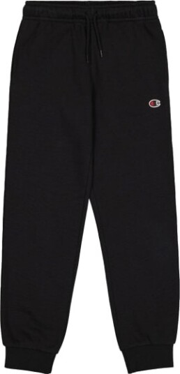 Champion Rib Cuff Pants Fleece Joggers Boys Black Beauty XXL