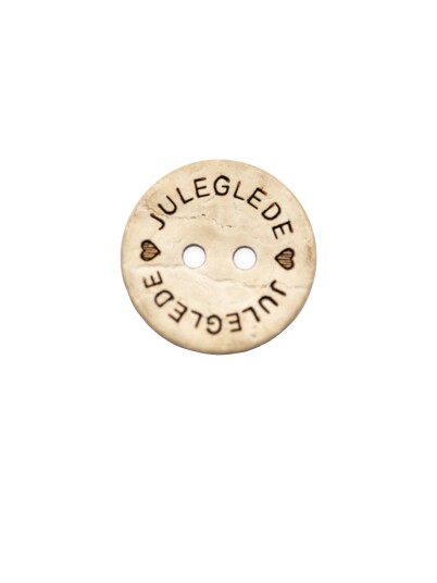 Kort Og Godt Knapp Juleglede 18Mm