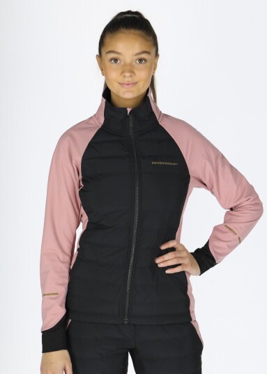 Swedemount Nordic Hybrid Jacket W Dusty Rose/Charcoal 36 Langrennsjakker