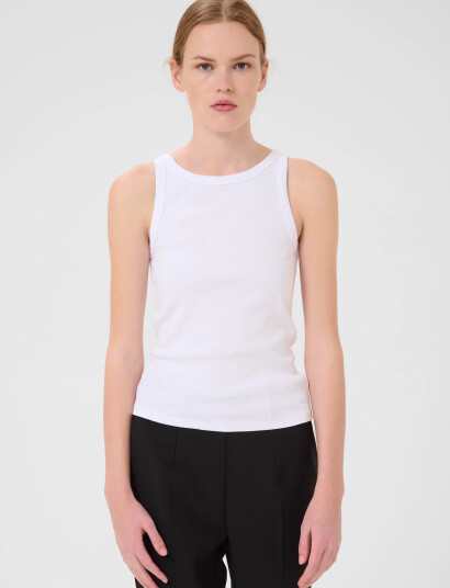 Gestuz Drewgz Sl Top Noos - White - XL Gestuz Drewgz Sl Top Noos - White - XL