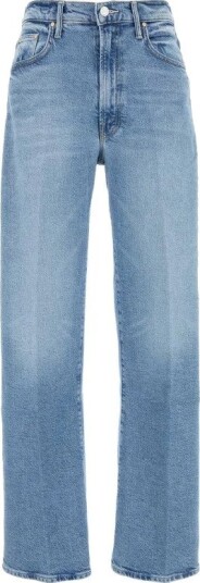 Mother Dame Jeans Blå W26,
