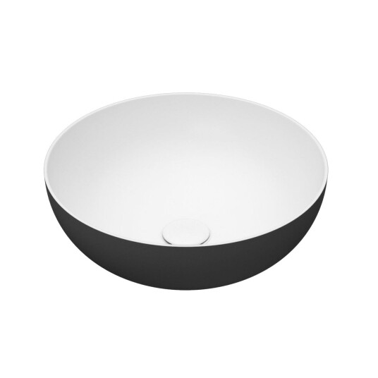 Linn Bad Toke Bolleservant Ø40cm Svart Matt