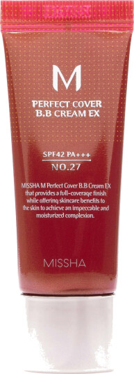 MISSHA M Perfect Cover B.B Cream Spf42 / Pa+++ No.27 Honey Beige MISSHA M Perfect Cover B.B Cream Spf42 / Pa+++ No.27 Honey Beige
