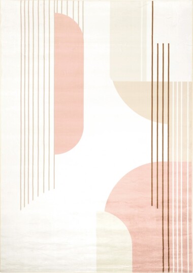 Wilton teppe Delft rosa/multi Størrelse: 240 x 340 cm