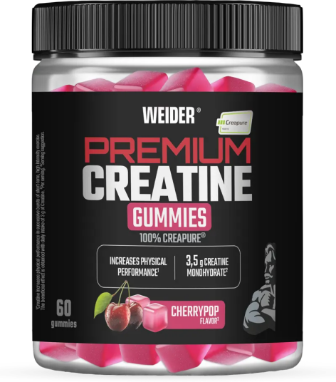 Weider Premium Creatine Gummies 60 stk Weider Premium Creatine Gummies 60 stk