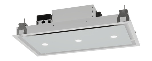 Thermex Passat Medio Ii   90x5 0 Cm   Hvid M/motor Tak Integrerte Ventilatorer