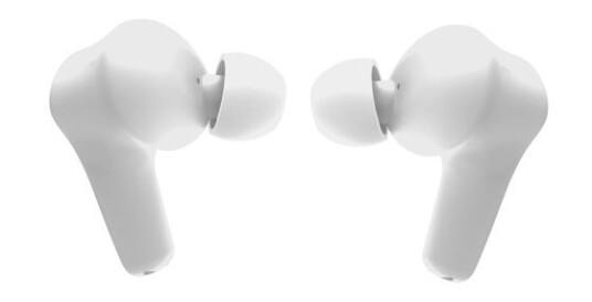 Vivanco Comfort Pair W, True Wireless Stereo (Tws), Samtaler/Musikk, Hodesett, Hvit