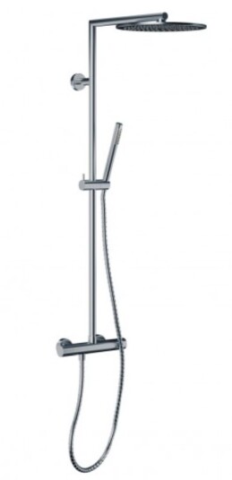 Macro Asti takdusjsett med trykkbalansert termostat cc 150 mm-Krom