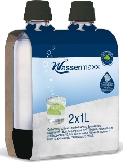 SodaStream 2x1L Wassermaxx flaskor SodaStream 2x1L Wassermaxx flaskor