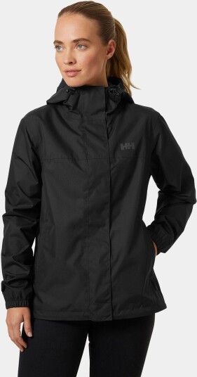 Helly Hansen Vancouver Regnjakke Dame Svart S Helly Hansen Vancouver Regnjakke Dame Svart S