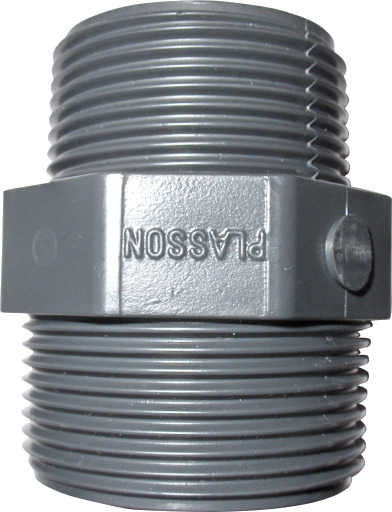 Intra Juvel Nippel Grå Plast 1 1/2" x 1 1/4"