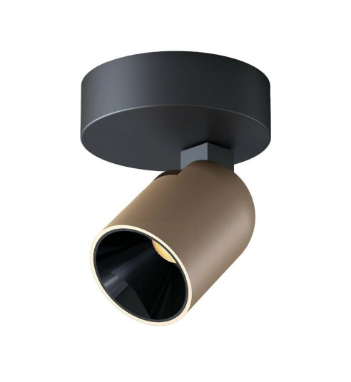 Calvi K1 takspott 8W 2700 Kelvin Dimbar Svart