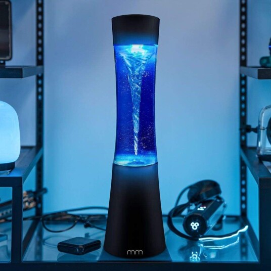 Tornado lampe med fascinerende RGB LED farger
