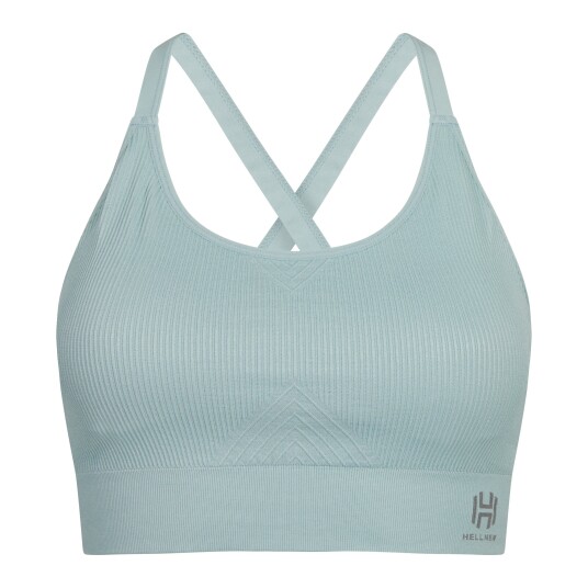 Hellner Seamless Tech Sport Bra Wmn Blue Haze M/L Hellner Seamless Tech Sport Bra Wmn Blue Haze M/L