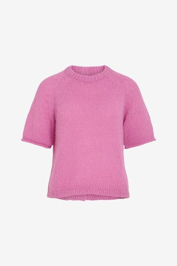 Vila Pullover viChoca 2/4 Knit Top Rosa Vila Pullover viChoca 2/4 Knit Top Rosa