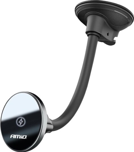 Amio Biltelefonholder Med Trådløs Lader Til Frontrute/Kabinrute My Mag 15W Amio 03777 Amio Biltelefonholder Med Trådløs Lader Til Frontrute/Kabinrute My Mag 15W Amio 03777