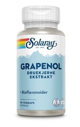Solaray grapenol veg kapsler 90 stk