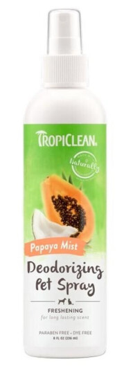 Tropiclean Papaya Mist Deodorant Spray 236 ml Tropiclean Papaya Mist Deodorant Spray 236 ml