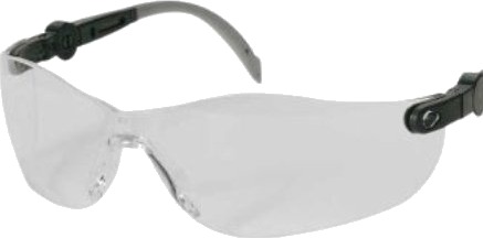 Ox On Vernebrille Space Med Klart Glass