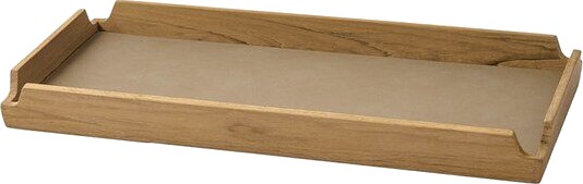 LIND DNA Airy teak brett 36,6x14,6 cm Nougat