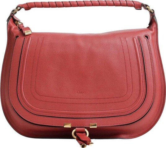 Chloé Dame Vesker Rød ONE SIZE,