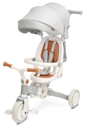 Toyz Faro trehjulssykkel/vogn Maks 25 kg 18+ mÃ¥neder GrÃ¥