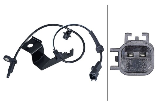 Sensor, ABS HELLA 6PU 358 217-351
