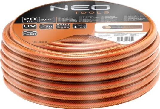 Neo Hageslange Økonomisk 3/4" 20M 4 Lags 15 803 Neo Hageslange Økonomisk 3/4" 20M 4 Lags 15 803