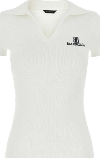 Balenciaga Dame Topper Hvit L,