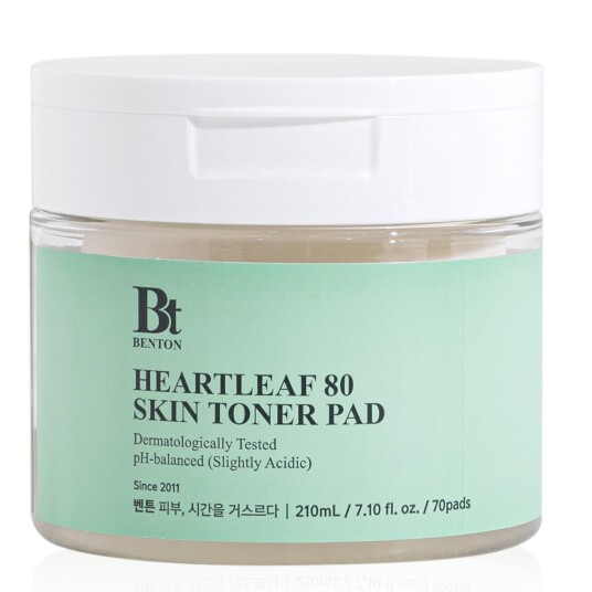Benton Heartleaf Skin Toner Pads 80 stk