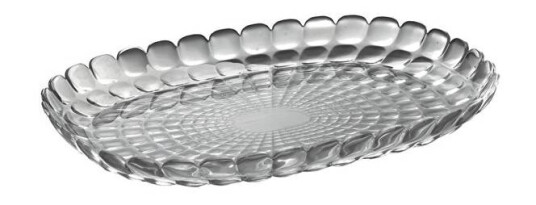 GUZZINI Tiffany Serveringsbrett - Himmelgrå 45 x 31 cm