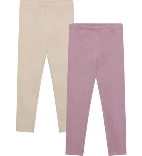 Minymo Basic Leggings 2 Pack   Multi/patterned   110
