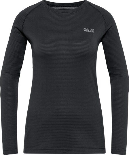 Jack Wolfskin Women"s Infinite Warm Long sleeve Black, XL