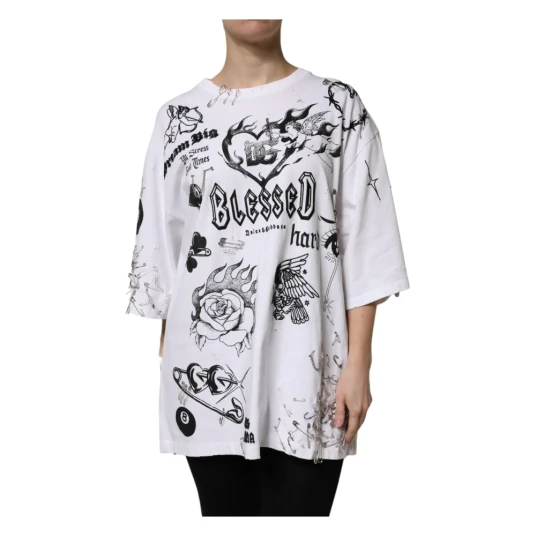 Dolce & Gabbana Dame Topper Hvit M,